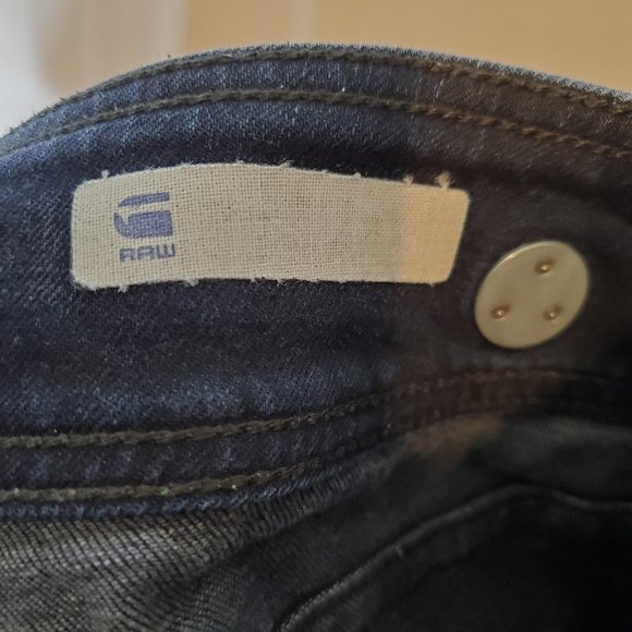 G-Star Originals Raw Denim Straight Leg Jeans 27 - Picture 12 of 13